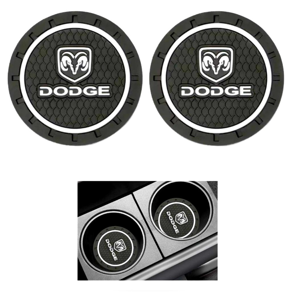 Dodge Car Coasters Set of 2